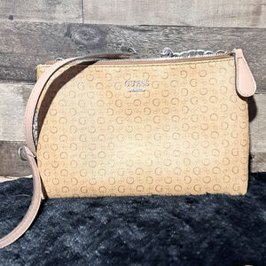 Women's Guess Tan Small Crossbody Bag